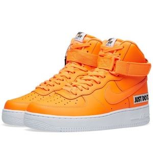 COPY - Neon Orange Nike Airforce 1